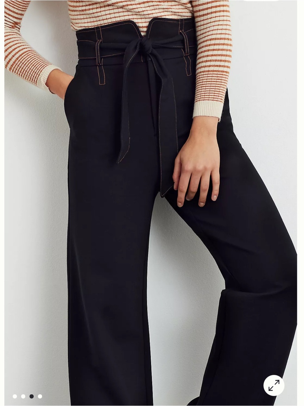 Maeve by Anthropologie Irina Corset-Waist Pants